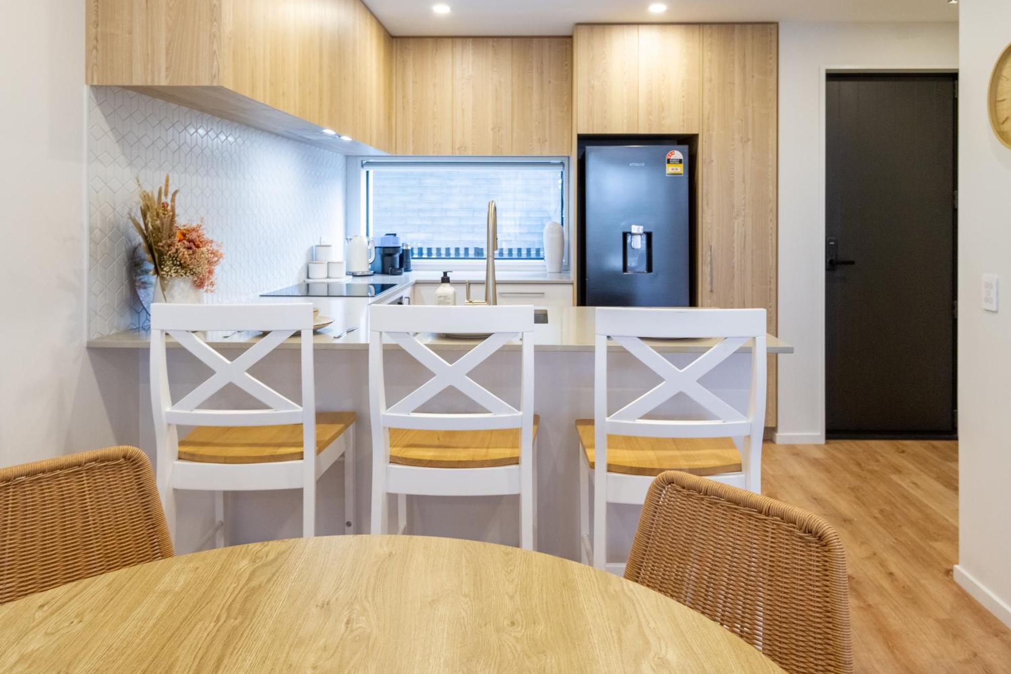Modern 2 Bed 2 Bath Opposite Hagley Park Apartman Christchurch Kültér fotó