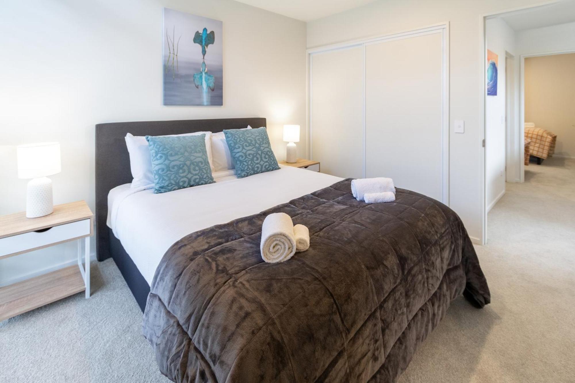 Modern 2 Bed 2 Bath Opposite Hagley Park Apartman Christchurch Kültér fotó