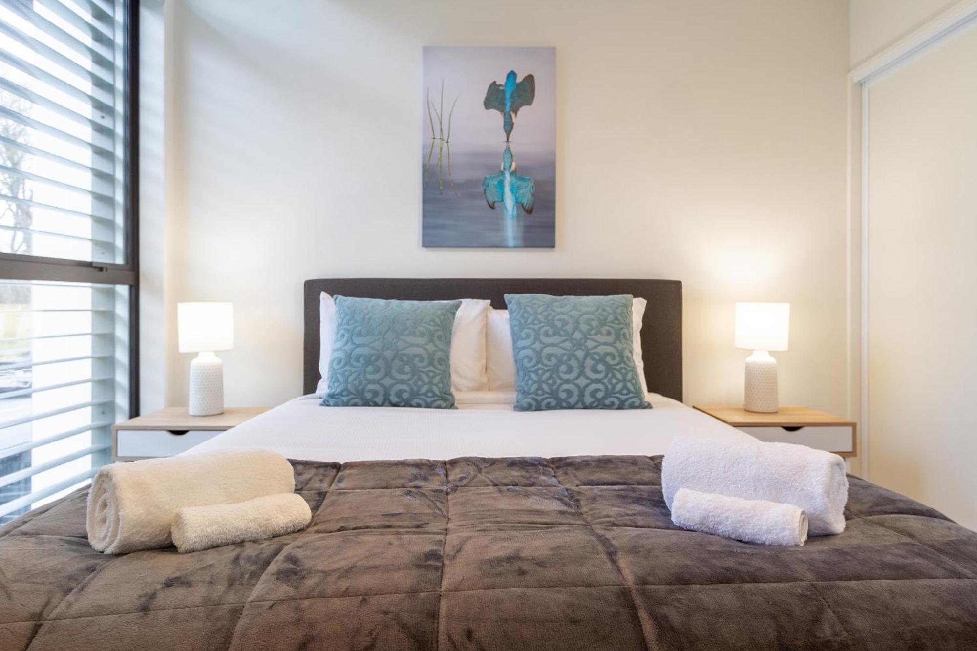 Modern 2 Bed 2 Bath Opposite Hagley Park Apartman Christchurch Kültér fotó