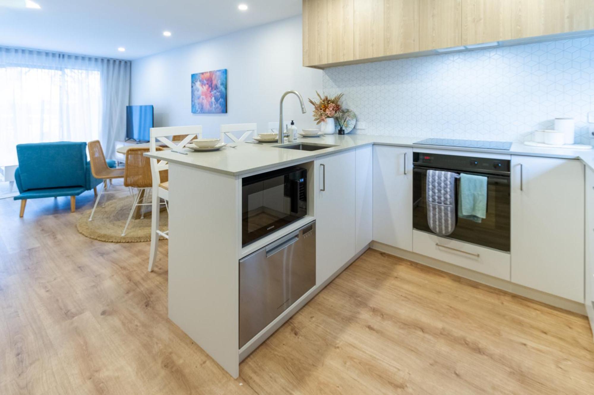 Modern 2 Bed 2 Bath Opposite Hagley Park Apartman Christchurch Kültér fotó